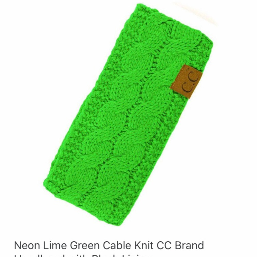 🌺 FINAL DROP 🌺CC Lined Headband/Ear warmer ❄️ ⛄️